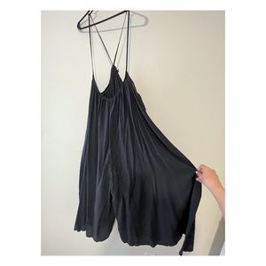Drawstring jumpsuit